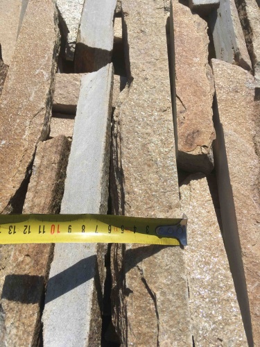 Горбушка златолит золотистый для облицовки купить в Магасе