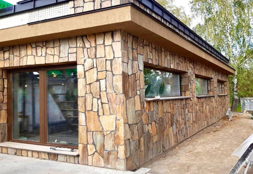 Плитняк кора дерева для фасада купить в Магасе