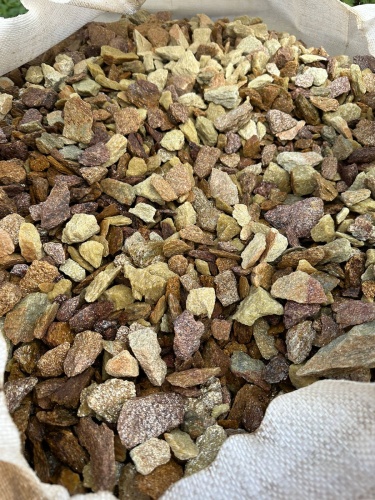 Златолит персиковый декоративная каменная крошка купить в Магасе