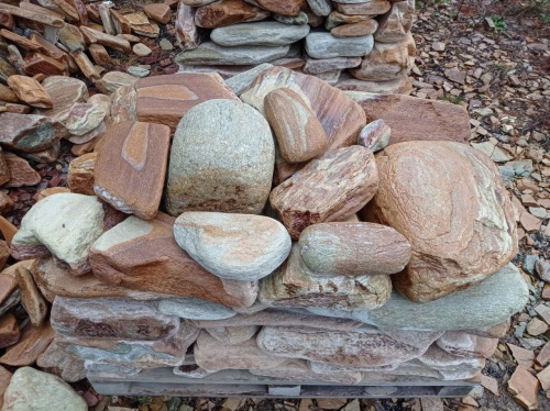 Златолит жёлтый, жёлто-зелёный глыбки и валуны для ланшафтного дизайна купить в Магасе