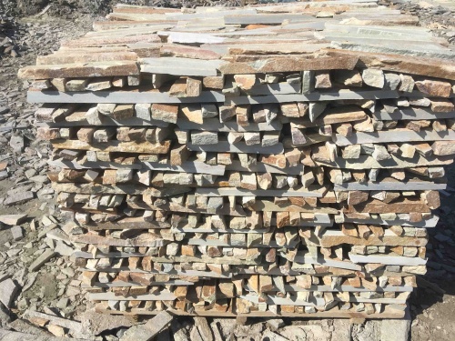 Горбушка златолит золотистый для облицовки купить в Магасе