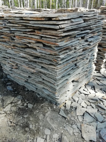 Плитняк златолит Уральский для цоколя, отмостки купить в Магасе