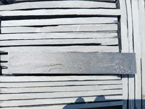 Плитка чёрная из натурального камня фасадная 30 см * 5 см, толщина 7 мм -30 мм купить в Магасе