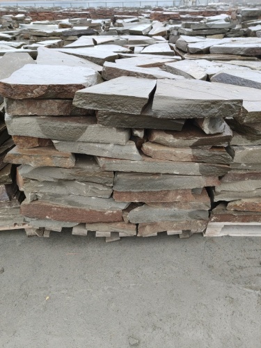 Плитняк песчаник серо-зелёный для мощения 60-65 мм купить в Магасе